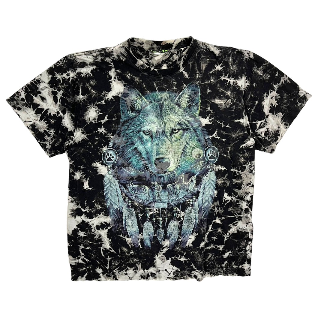 Tie Dye Wolf Tee - Size XL