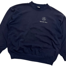 Load image into Gallery viewer, Distressed Mercedes-Brenz Crewneck Sweatshirt - Size XXL
