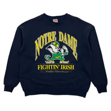 Load image into Gallery viewer, Notre Dame Fighting Irish Nutmeg USA Made Crewneck Sweatshirt - Size XL
