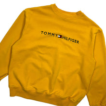 Load image into Gallery viewer, Distressed Tommy Hilfiger Crewneck Sweatshirt - Size M
