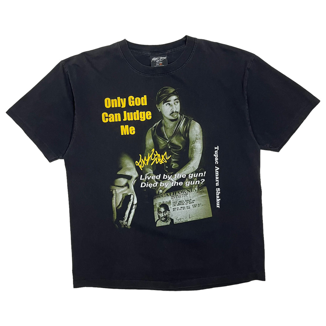 Tupac Only God Can Judge Me Rap Tee - Size XL