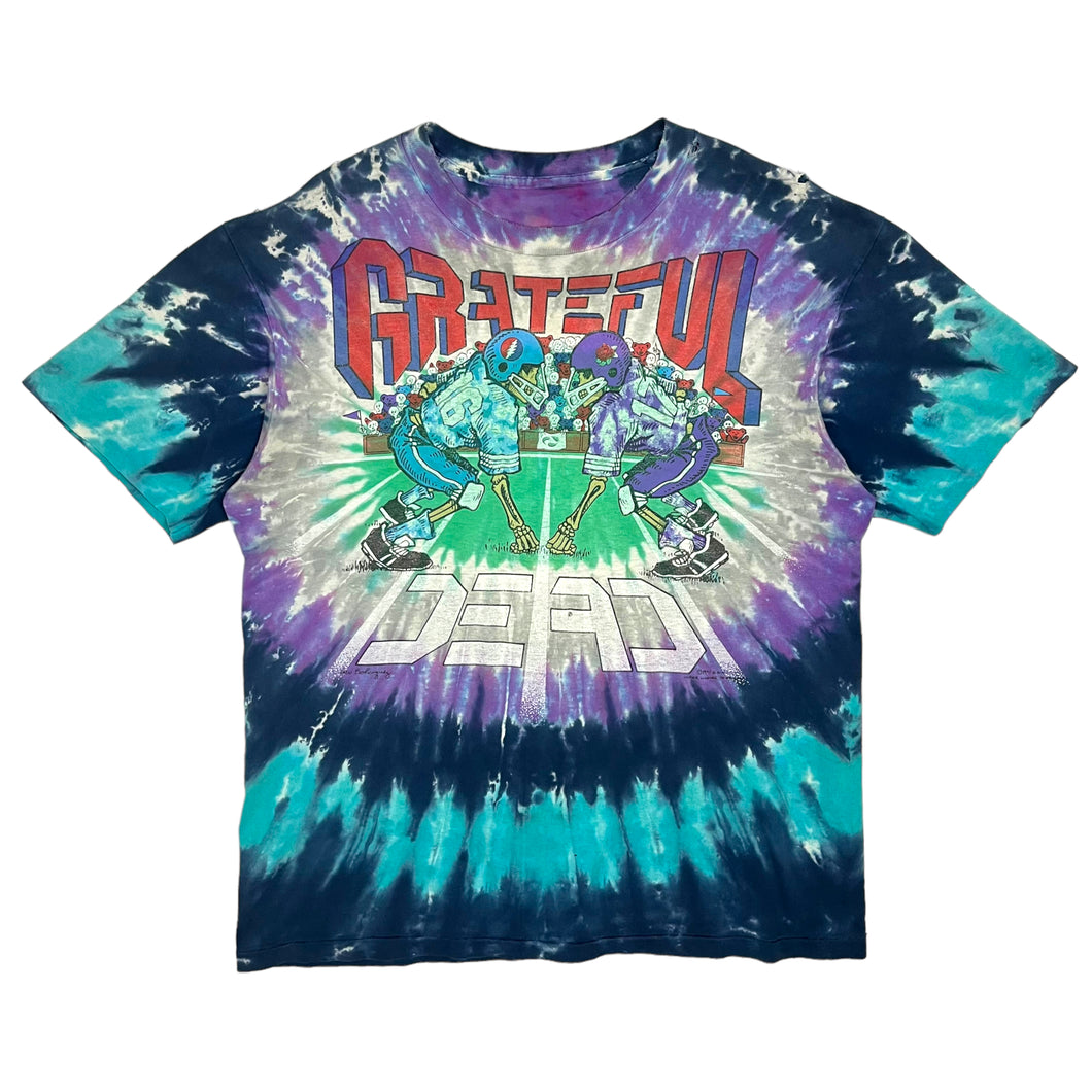 1991 Grateful Dead Giants Stadium Tie Dye Tee - Size XL