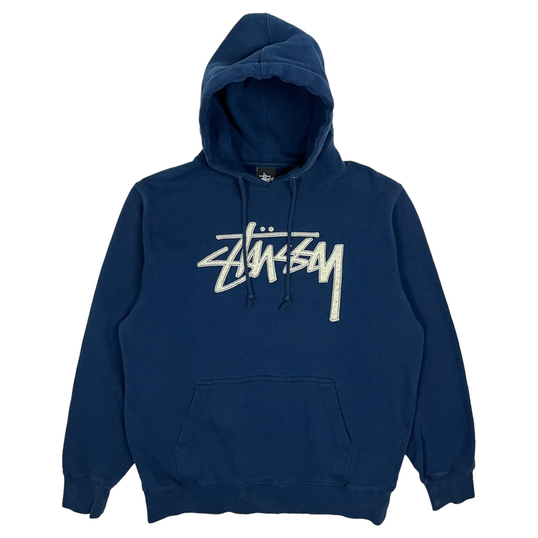 Stussy USA Made Embroidered Hoodie - Size M