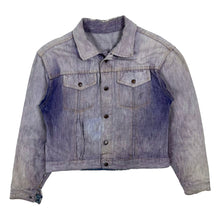 Load image into Gallery viewer, Custom Dyed Americana Denim Jacket - Size S/M
