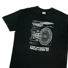 Load image into Gallery viewer, 1993 Star Trek USS Enterprise Blueprint Tee - Size XL
