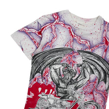 Load image into Gallery viewer, All Over Print Demon Biker Tee - Size M
