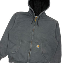 Load image into Gallery viewer, Carhartt Lined Zipped Hoodie Jacket - Size L
