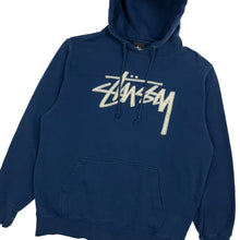 Load image into Gallery viewer, Stussy USA Made Embroidered Hoodie - Size M
