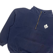 Load image into Gallery viewer, Toronto Maple Leafs Quarter Zip - Size L
