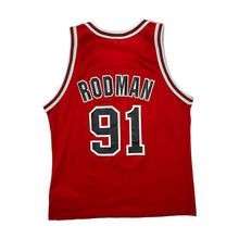 Load image into Gallery viewer, Denis Rodman #91 Chicago Bulls Champion Jersey - Size XL
