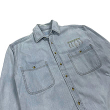 Load image into Gallery viewer, National Wildlife Wolf Denim Shirt - Size M

