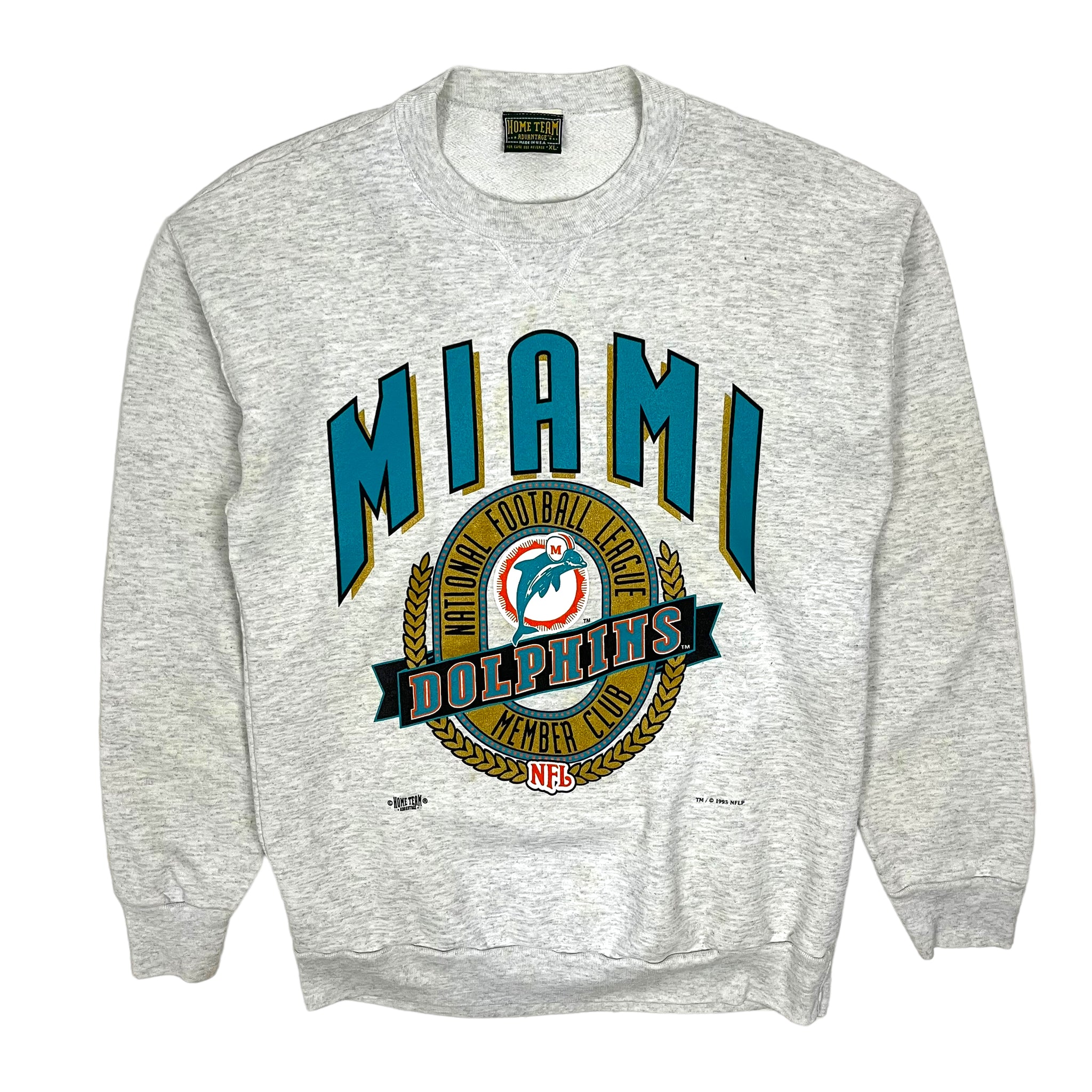 Vintage Starter Miami Dolphins NFL 90s Crewneck Sweater New