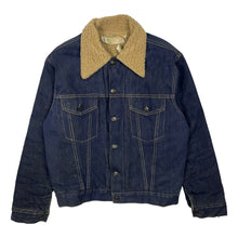 Load image into Gallery viewer, Western Wear Shearling Lined Denim Jacket - Size M
