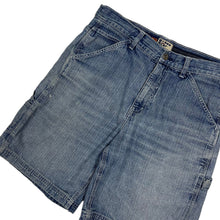 Load image into Gallery viewer, Denim Carpenter Shorts - Size 34"
