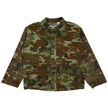 Load image into Gallery viewer, Civilian Woodland Camo Hunting Jacket - Size L
