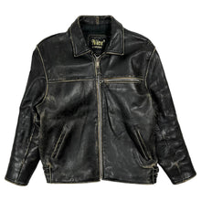 Load image into Gallery viewer, Leather Biker Jacket - Size M/L
