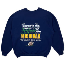 Load image into Gallery viewer, No Attitude At Michigan Crewneck Sweatshirt - Size M
