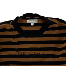 Load image into Gallery viewer, Guess Jeans USA Striped Tee - Size XL
