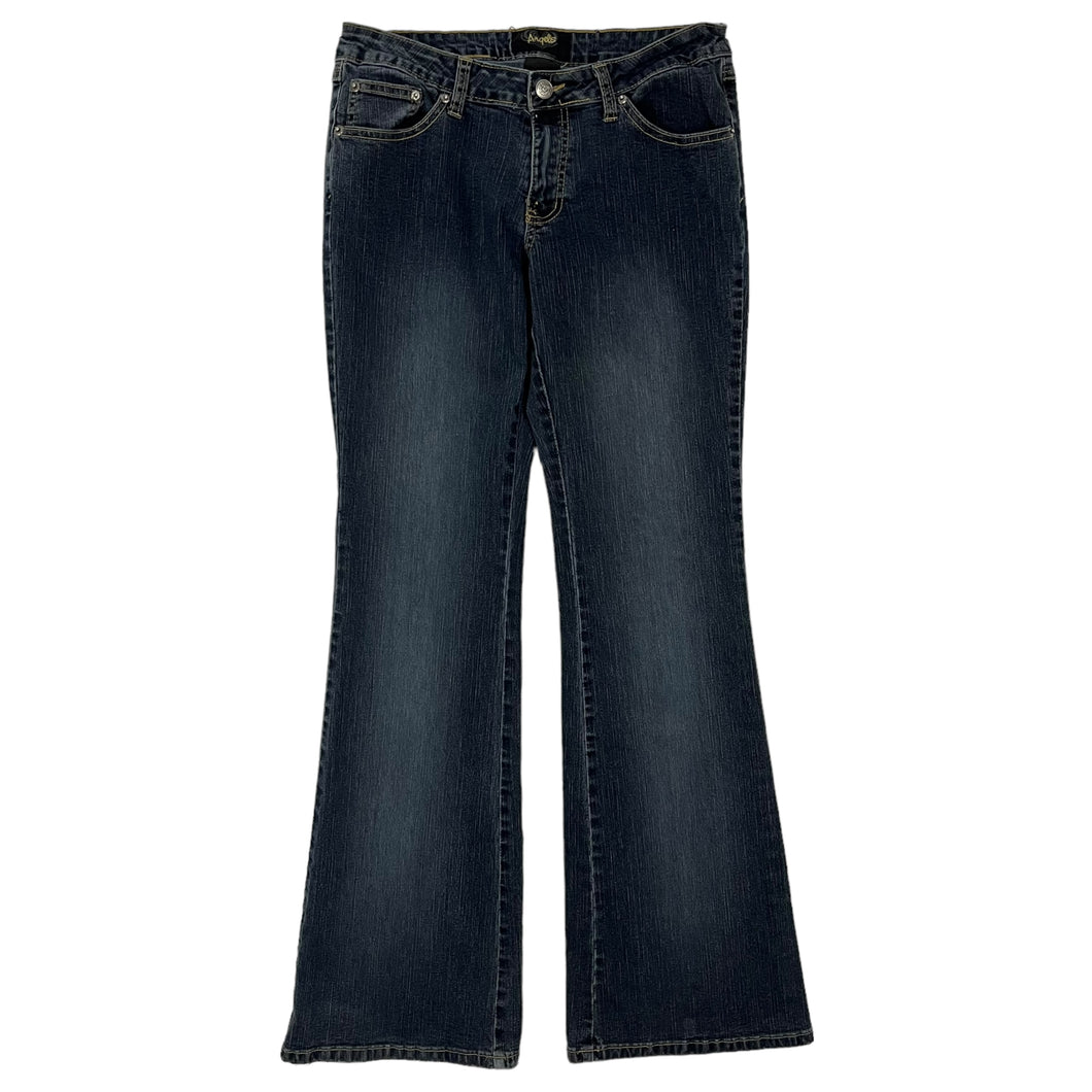 Women's Angels Low Rise Flared Denim Jeans - Size M