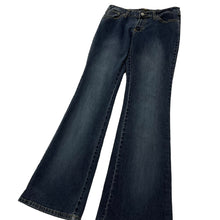 Load image into Gallery viewer, Women&#39;s Angels Low Rise Flared Denim Jeans - Size M

