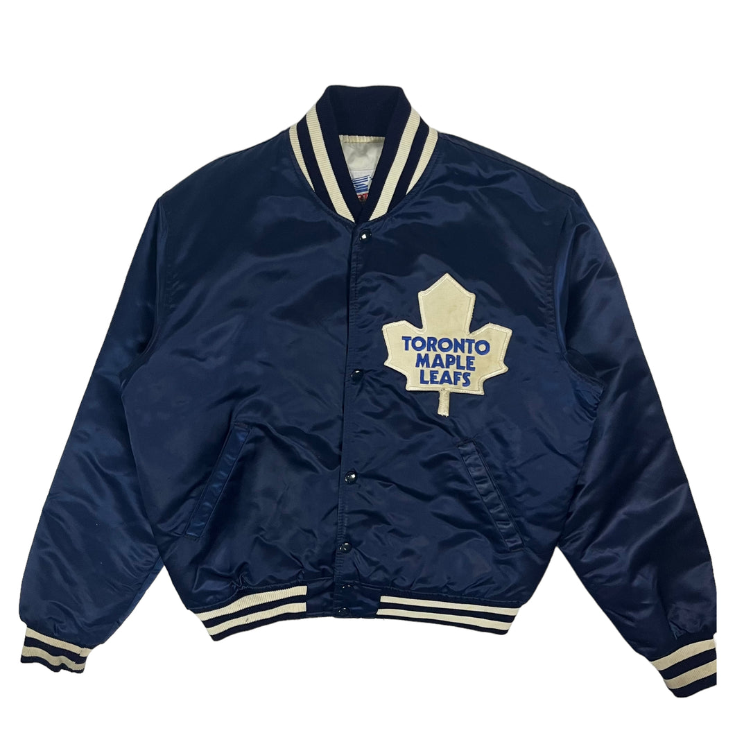 Starter Toronto Maple Leafs Satin Jacket - Size M