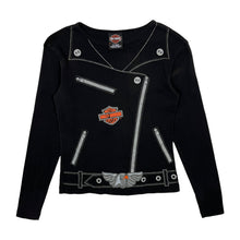 Load image into Gallery viewer, Women&#39;s Harley-Davidson Faux Biker Jacket Long Sleeve - Size S
