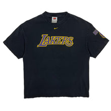 Load image into Gallery viewer, Lakers Kobe Bryant Center Swoosh Nike Tee - Size L
