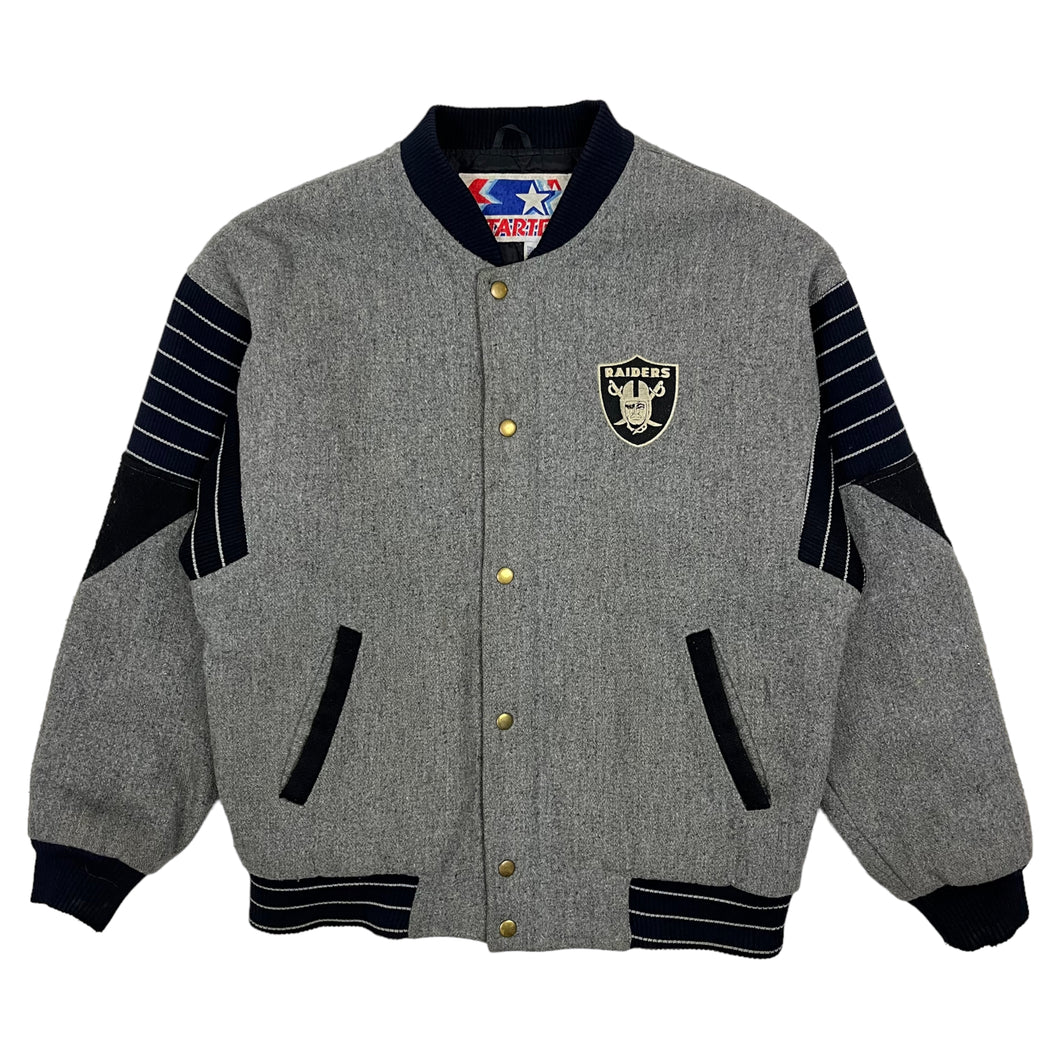 LA Raiders Wool Starter Jacket - Size L