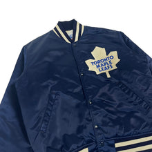 Load image into Gallery viewer, Starter Toronto Maple Leafs Satin Jacket - Size M
