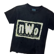 Load image into Gallery viewer, Women&#39;s 1998 NWO Wrestling Baby Tee - Size M
