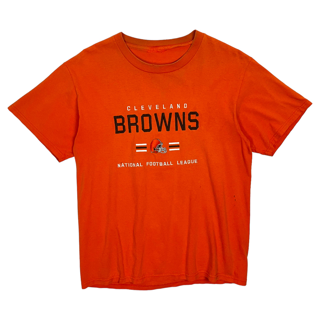 Cleveland Browns Embroidered NFL Tee - Size L