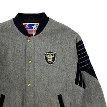 Load image into Gallery viewer, LA Raiders Wool Starter Jacket - Size L
