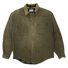 Load image into Gallery viewer, LL Bean Flannel Lined Work Shirt - Size L/XL
