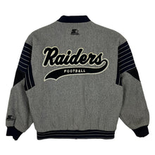 Load image into Gallery viewer, LA Raiders Wool Starter Jacket - Size L
