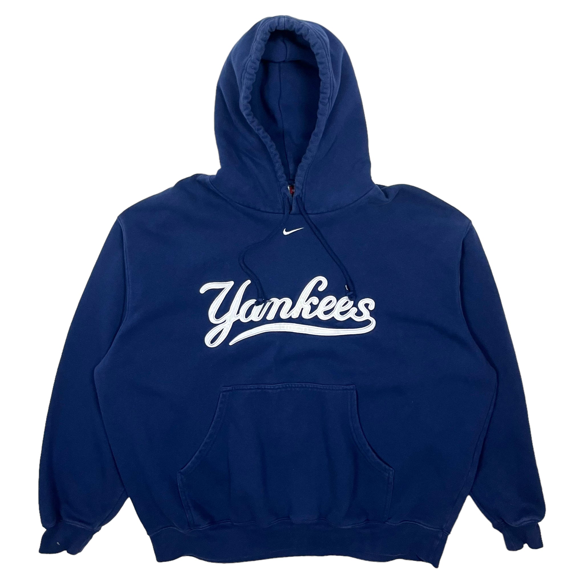 Nike NY yankees middle swoosh hoodie, Men's Fashion, Tops & Sets