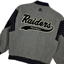 Load image into Gallery viewer, LA Raiders Wool Starter Jacket - Size L
