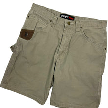 Load image into Gallery viewer, Ripstop Wrangler Riggs Carpenter Work Shorts - Size 34"
