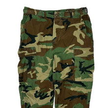 Load image into Gallery viewer, US Army Woodland Camo Combat Pants - Size 34&quot;
