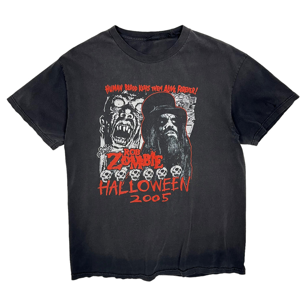 2005 Rob Zombie Halloween Tee - Size L