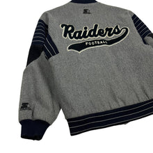 Load image into Gallery viewer, LA Raiders Wool Starter Jacket - Size L
