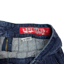 Load image into Gallery viewer, Women&#39;s Pleated Denim Skirt - Size S
