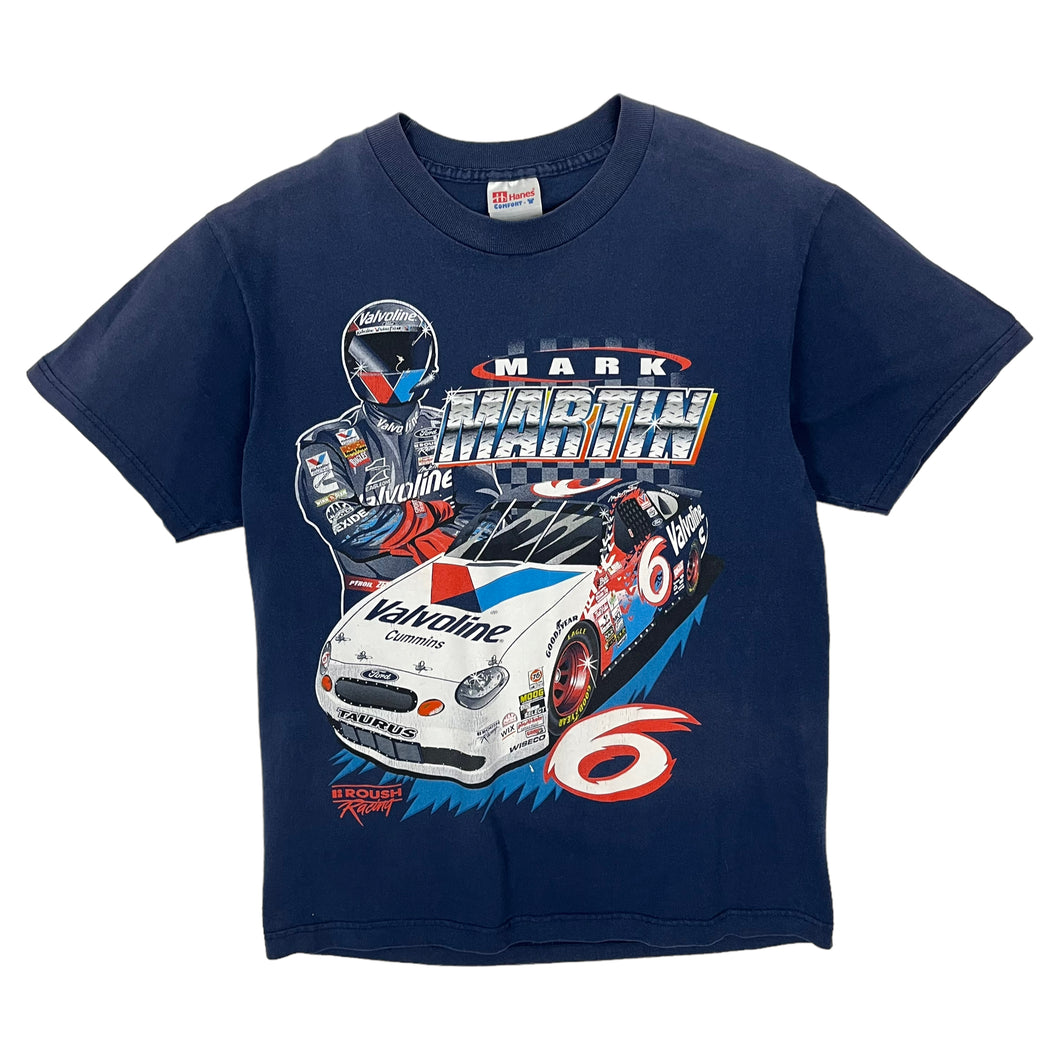 1999 Mark Martin Powered By Steel Race Tee - Size M