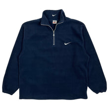 Load image into Gallery viewer, Nike Swoosh Quarter Zip Pullover Fleece - Size XL
