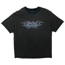 Load image into Gallery viewer, 2002 Distressed Harley Davidson Tribal Biker Tee - Size L
