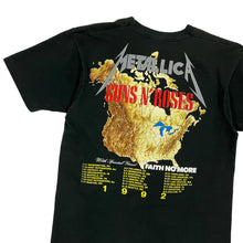 Load image into Gallery viewer, 1992 Gun N&#39; Roses x Metallica Tour Tee - Size L
