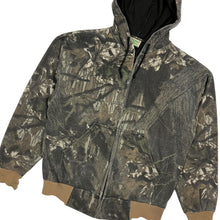 Load image into Gallery viewer, Fleece Lined Realtree Camo Zip Up Hoodie - Size M/L

