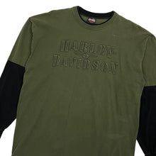 Load image into Gallery viewer, Harley-Davidson Two Tone Long Sleeve - Size XL
