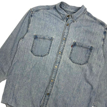 Load image into Gallery viewer, Levi&#39;s Light Wash Denim Shirt - Size XXL
