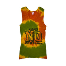 Load image into Gallery viewer, Women&#39;s Jamaica No Problem Tie Dye Tank Top - Size M
