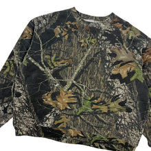 Load image into Gallery viewer, Mossy Oak Realtree Camo Crewneck Sweatshirt - Size XL
